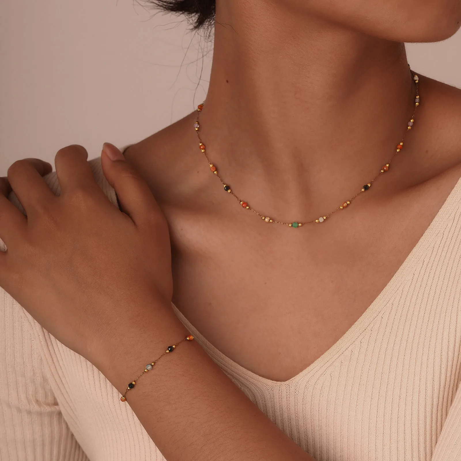 Cavigliera con catena di perli - Jc Jewelry & Watches Photos recensione e prezzo